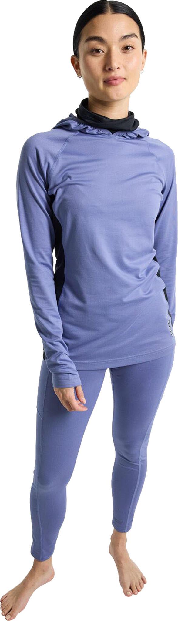 Product gallery image number 3 for product Midweight X Base Layer Long Neck Hoodie - Women's