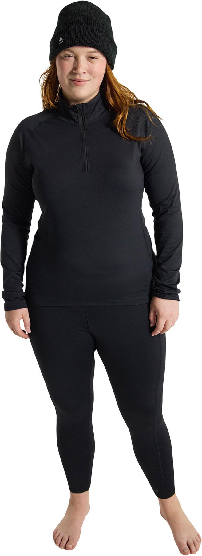Product gallery image number 2 for product Haut à demi-glissière Heavyweight X Base Layer - Femme