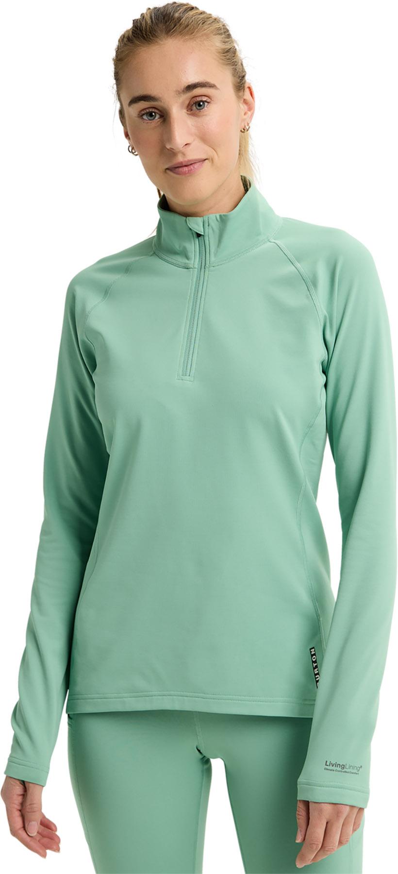 Product gallery image number 4 for product Haut à demi-glissière Heavyweight X Base Layer - Femme