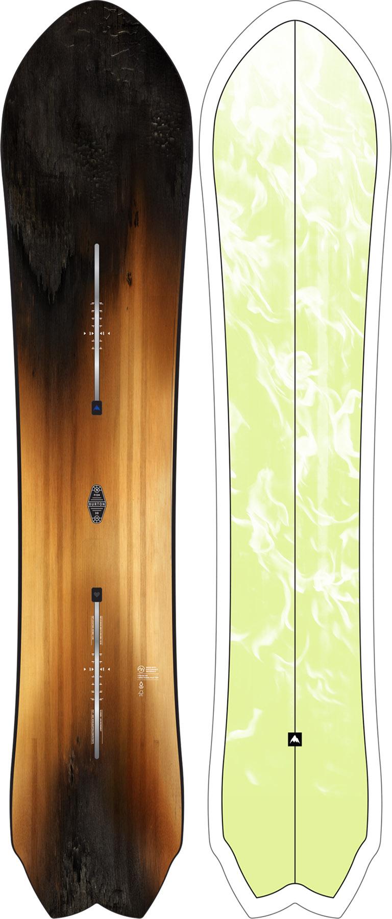 Image de produit pour Planche à neige Fish 3D Directional Flat Top