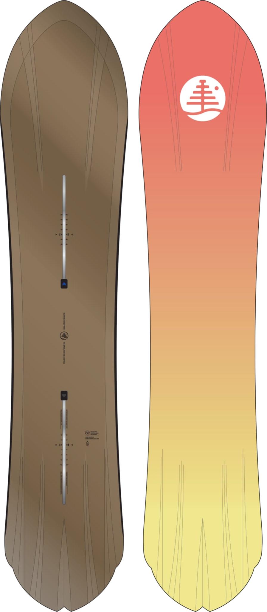 Product image for Family Tree 3D Deep Daze Rocker Snowboard - Unisex