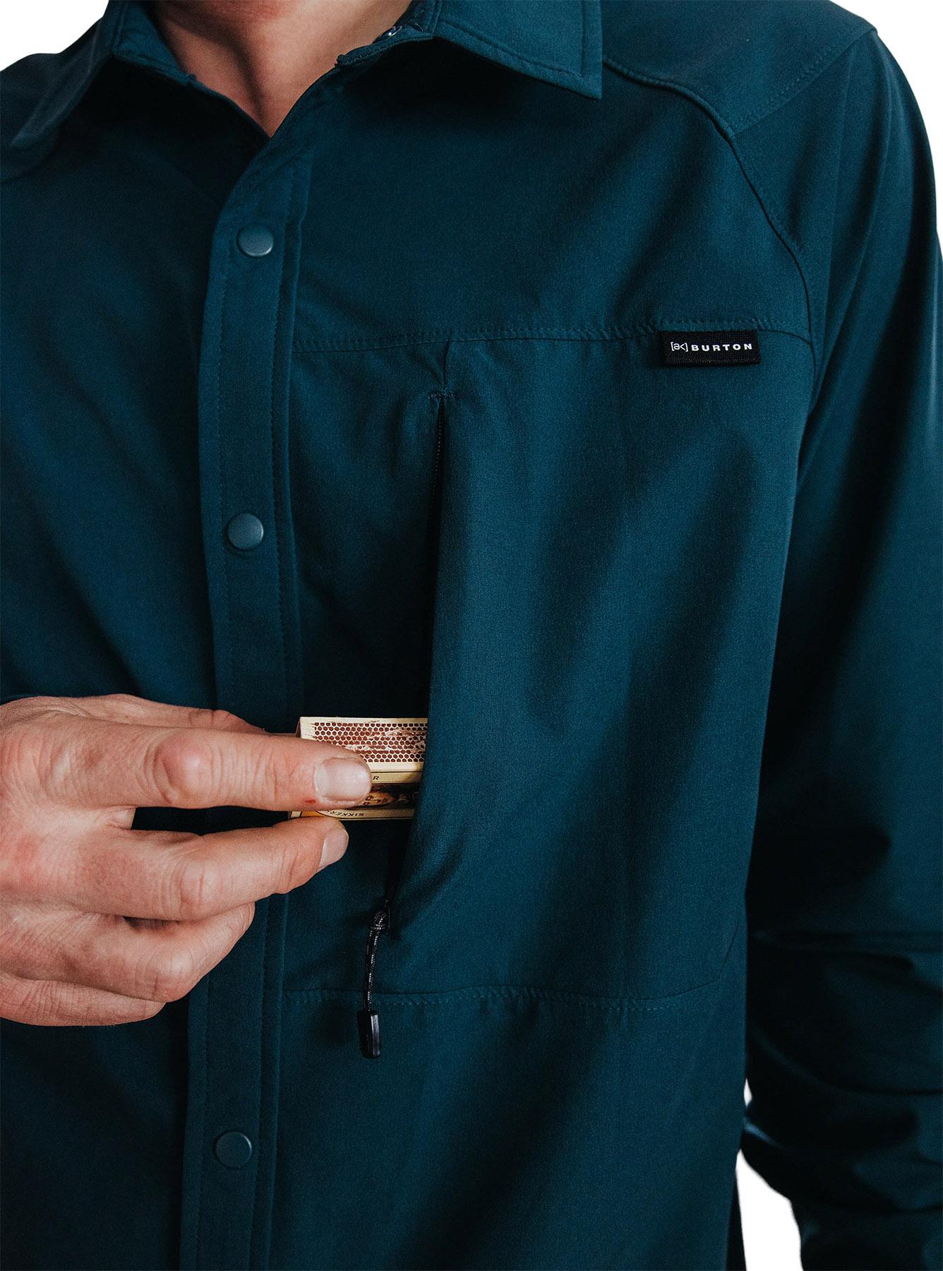 Product gallery image number 4 for product [ak] Slats Long Sleeve Shirt - Men's