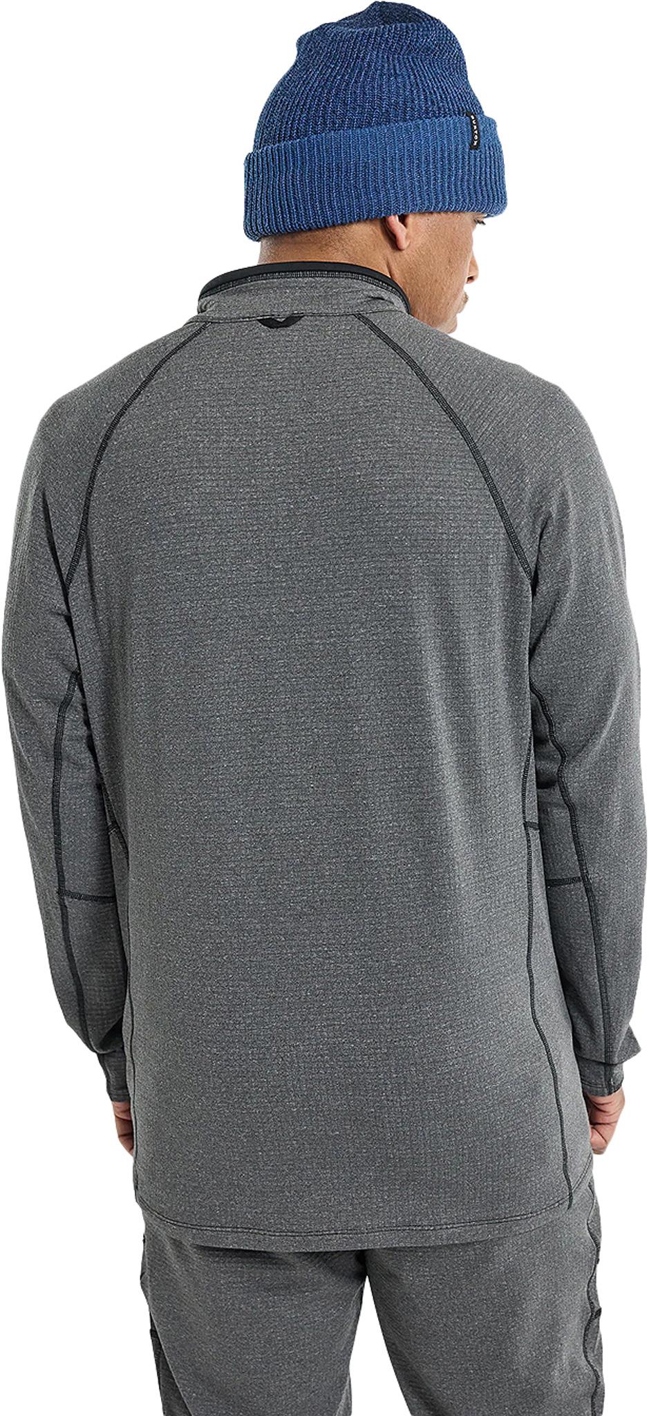 Numéro de l'image de la galerie de produits 2 pour le produit Chandail en molleton à demi-zip Grid de Stockrun - Homme