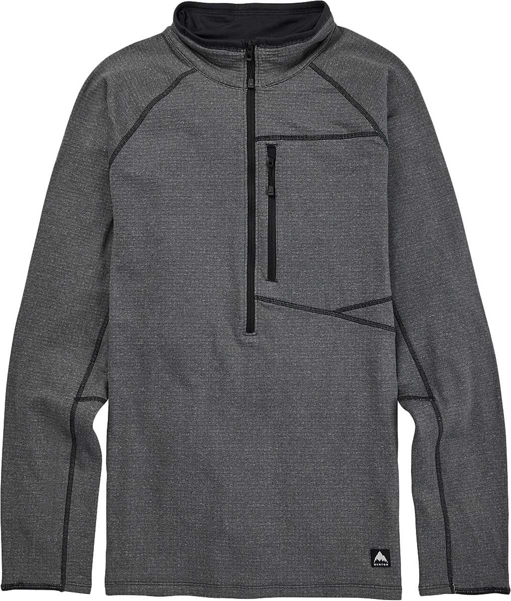 Product image for Stockrun Grid Half-Zip Fleece Sweatshirt - Men's
