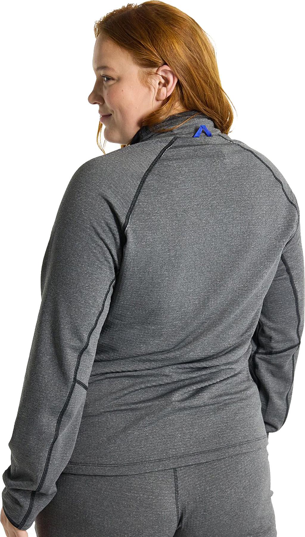 Numéro de l'image de la galerie de produits 2 pour le produit Chandail molletonné à demi-glissière Grid de Stockrun - Femme