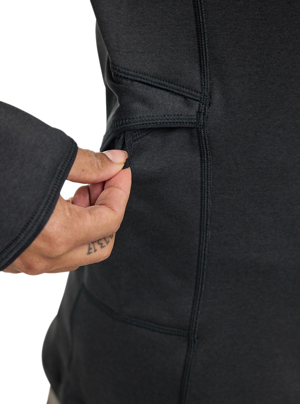 Numéro de l'image de la galerie de produits 4 pour le produit Sweat à capuche en molleton à fermeture éclair intégrale Stockrun Warmest - Femme