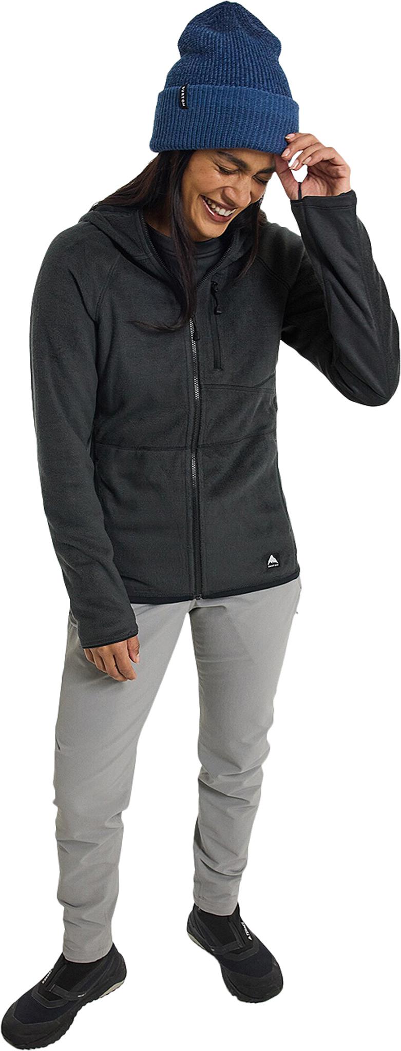 Numéro de l'image de la galerie de produits 3 pour le produit Sweat à capuche en molleton à fermeture éclair intégrale Stockrun Warmest - Femme