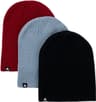Colour: True Black - Dusty Blue - Deep Red