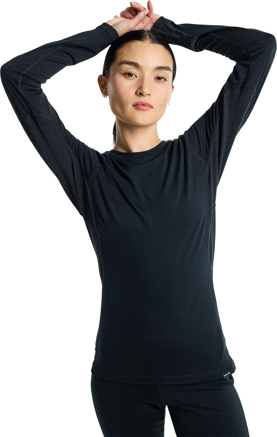 Product gallery image number 2 for product Phayse Crewneck Merino Base Layer Top - Women's