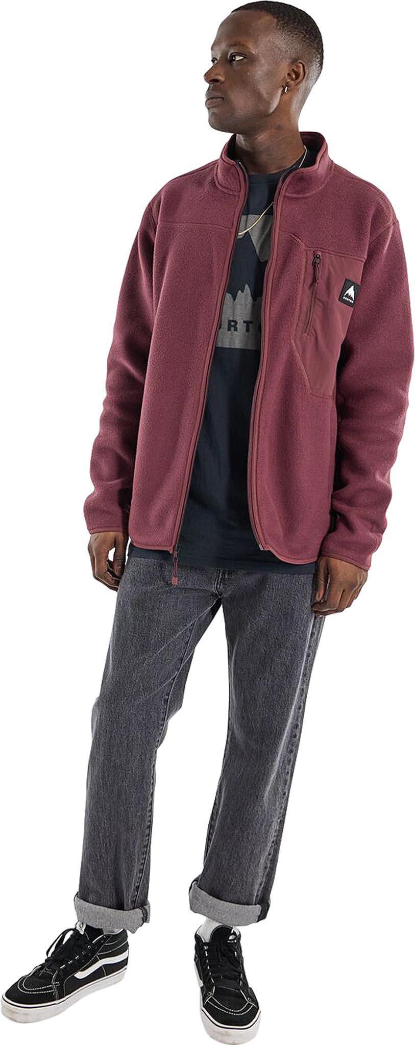 Numéro de l'image de la galerie de produits 3 pour le produit Chandail en molleton à glissière pleine longueur Cinder - Homme