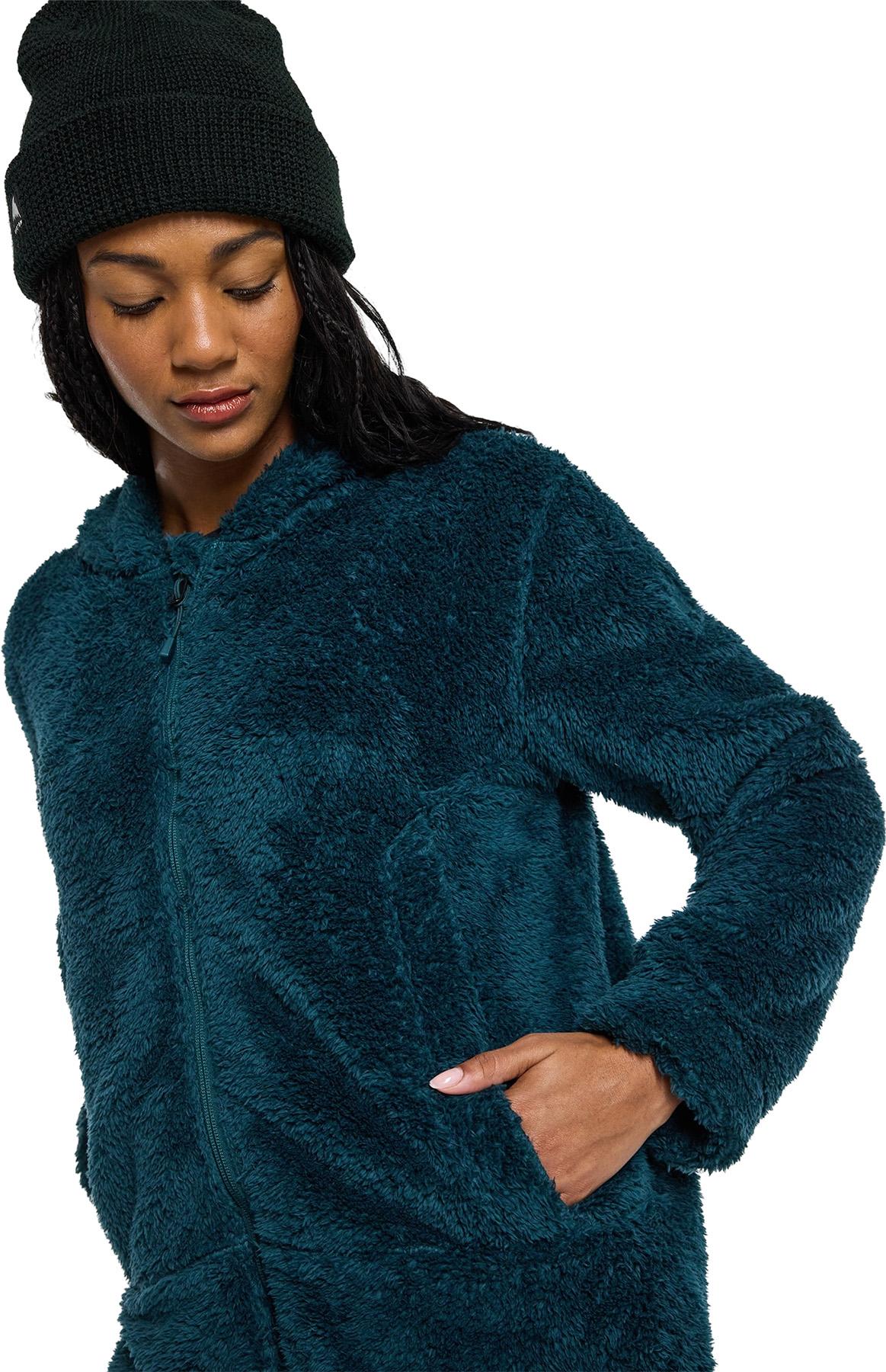Numéro de l'image de la galerie de produits 5 pour le produit Chandail à glissière pleine longueur en polaire Hi-Loft de Minxy - Femme