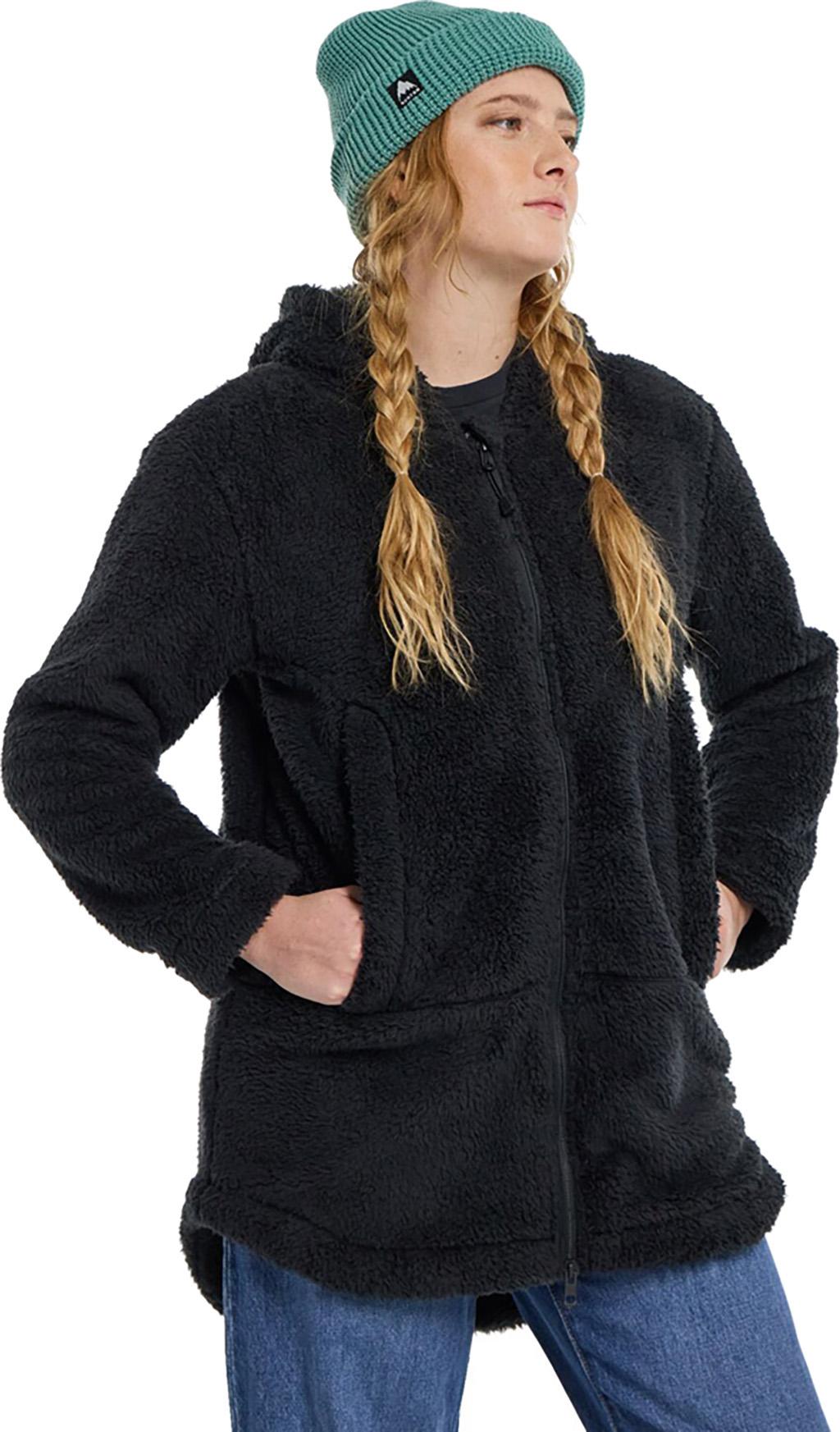 Numéro de l'image de la galerie de produits 5 pour le produit Chandail à glissière pleine longueur en polaire Hi-Loft de Minxy - Femme