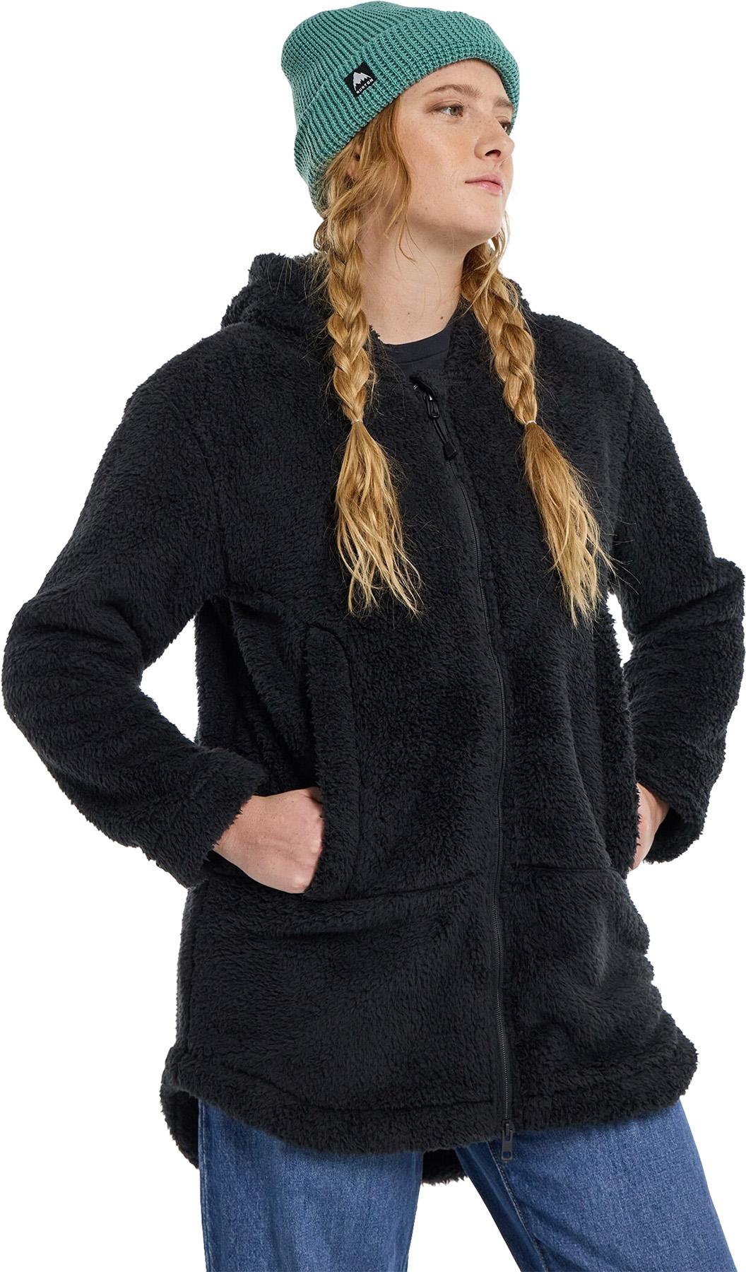 Numéro de l'image de la galerie de produits 3 pour le produit Chandail en molleton à glissière pleine longueur Minxy High Loft - Femme
