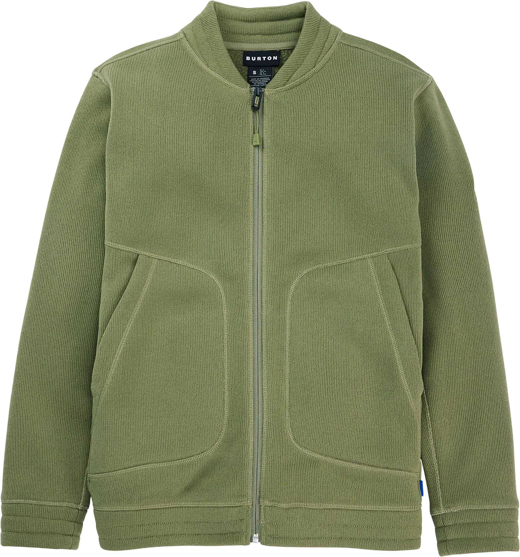 Image de produit pour Manteau en molleton à glissière pleine longueur Runin - Femme