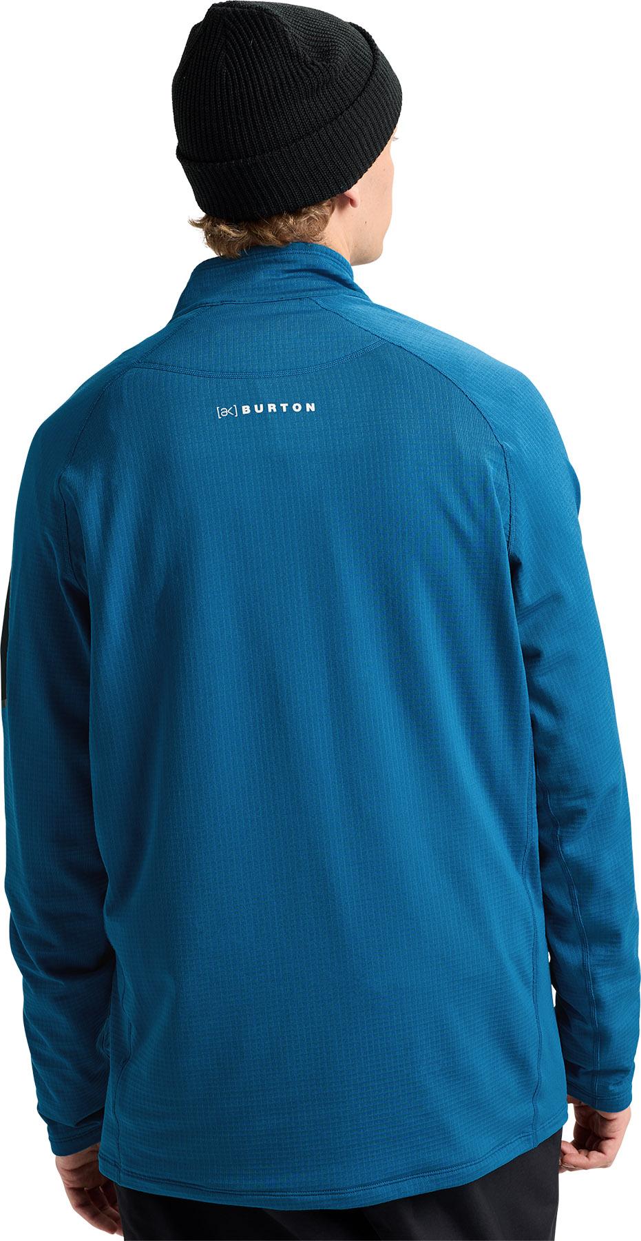 Product gallery image number 2 for product [ak] Helium Grid Fleece Half-Zip - Men's