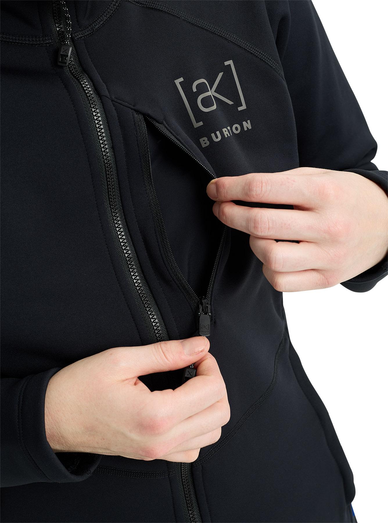 Numéro de l'image de la galerie de produits 3 pour le produit Haut en molleton extensible à glissière complète [ak] Baker - Femme