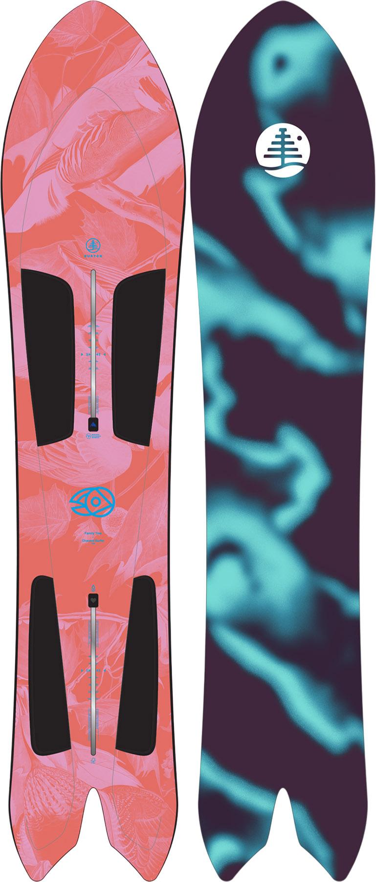 Product image for 3D Family Tree Channel Surfer Snowboard 