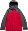 Colour: Gotham Gray - Geranium Red