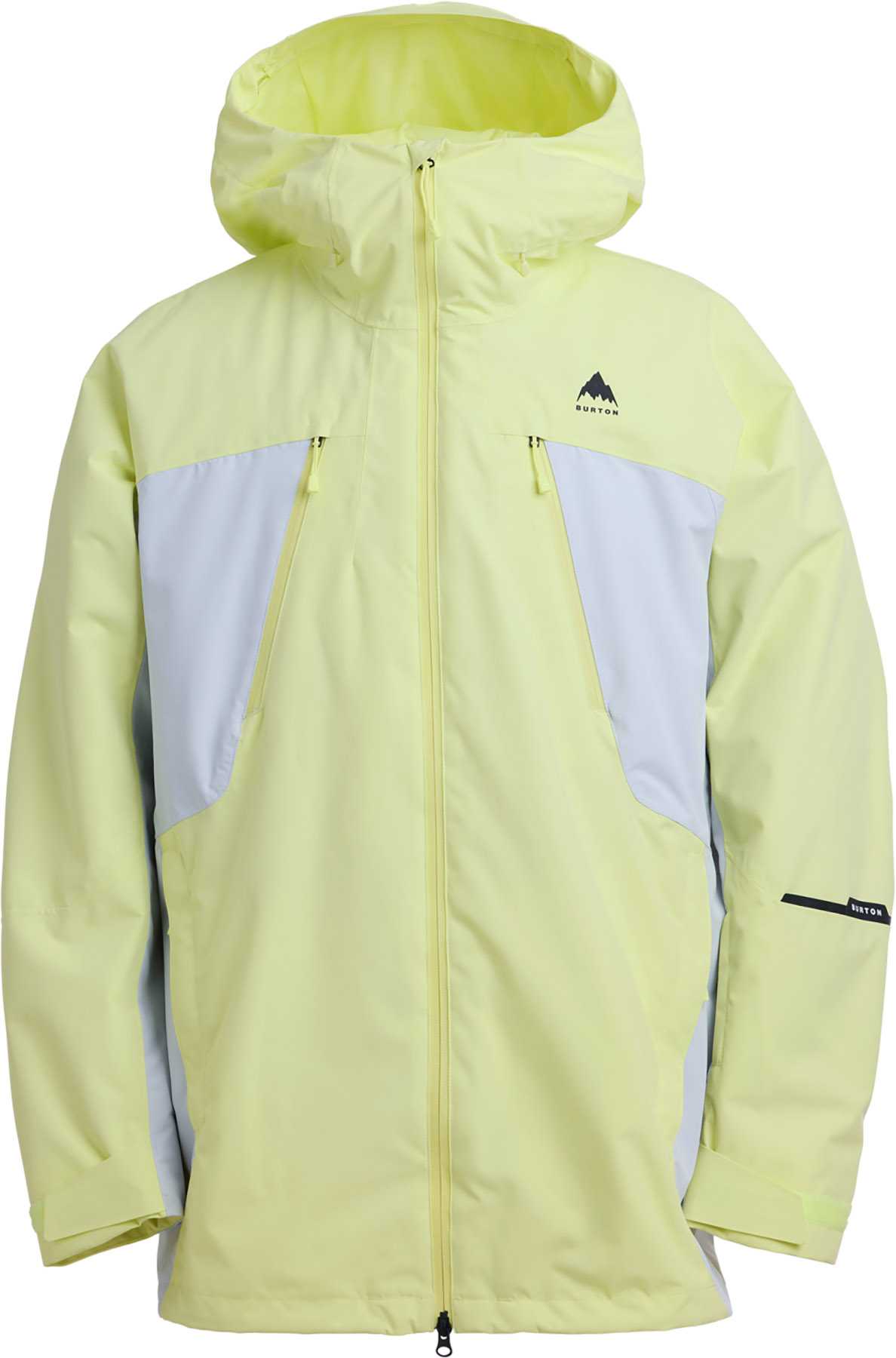 Glow Yellow Green - Gray Cloud