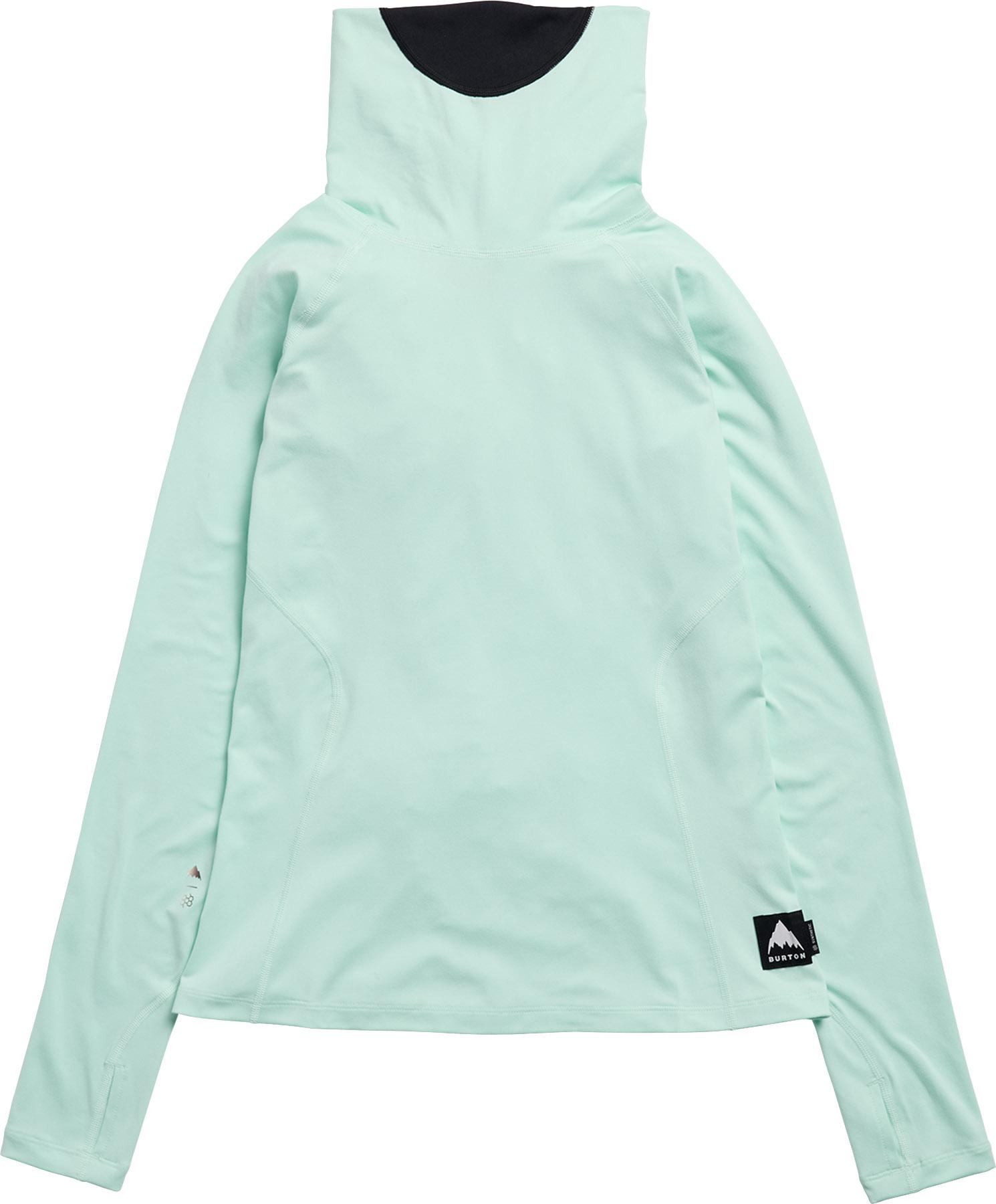 Image de produit pour Haut de couche de base à col long mi-épais synthétique - Femme