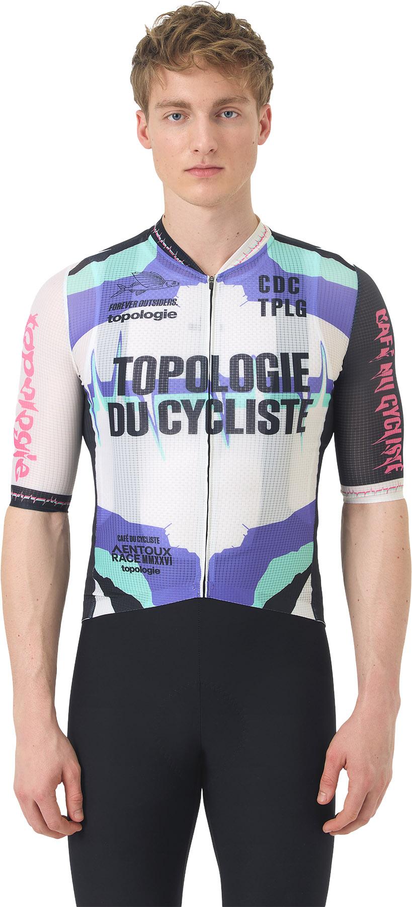 Product gallery image number 3 for product Café du Cycliste x Topologie Bergida Cycling Jersey - Men's