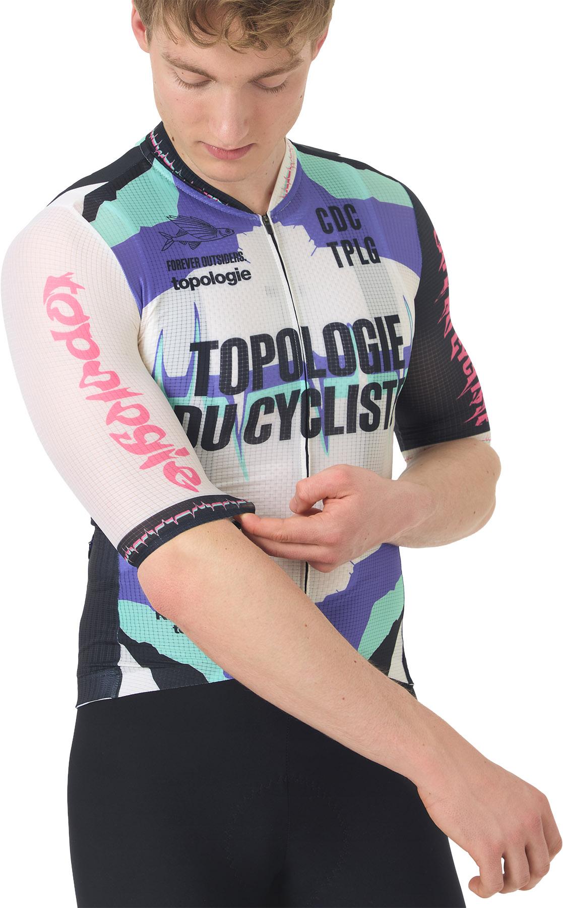 Product gallery image number 2 for product Café du Cycliste x Topologie Bergida Cycling Jersey - Men's