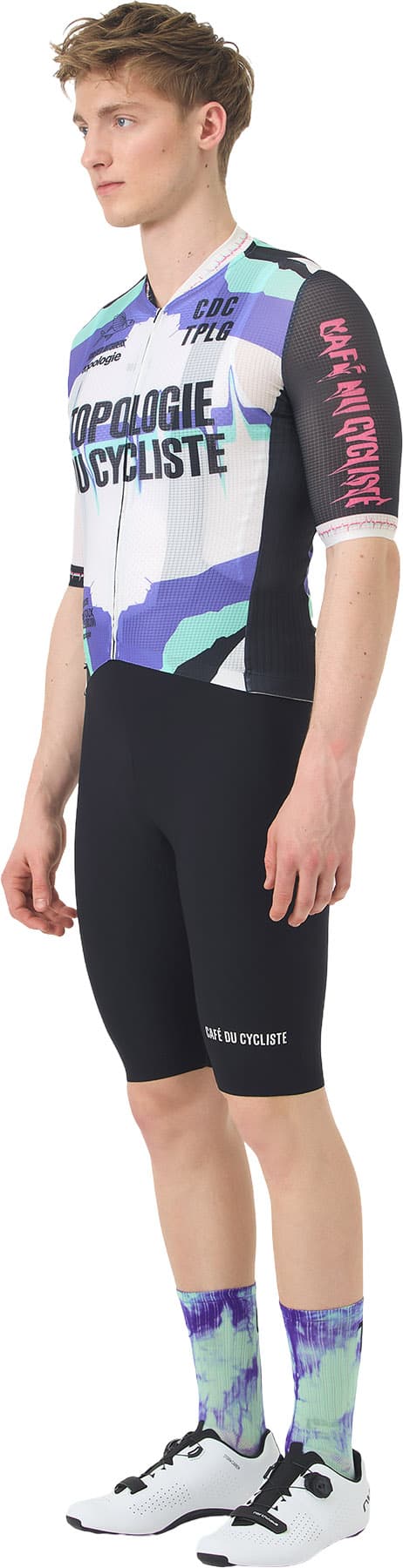 Product gallery image number 6 for product Café du Cycliste x Topologie Bergida Cycling Jersey - Men's