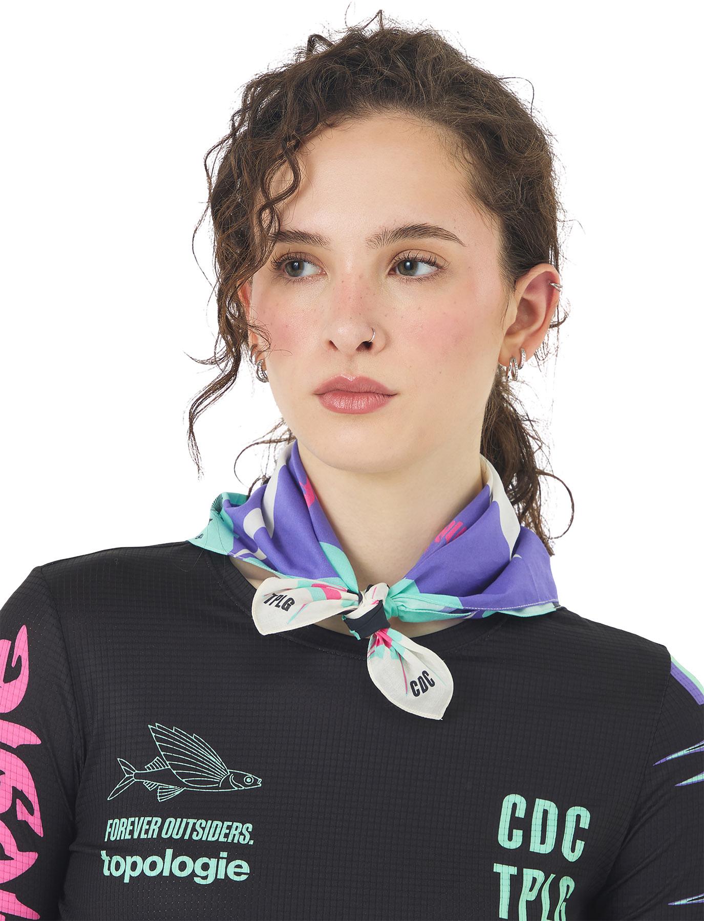 Product gallery image number 3 for product Café du Cycliste x Topologie Bandana - Unisex