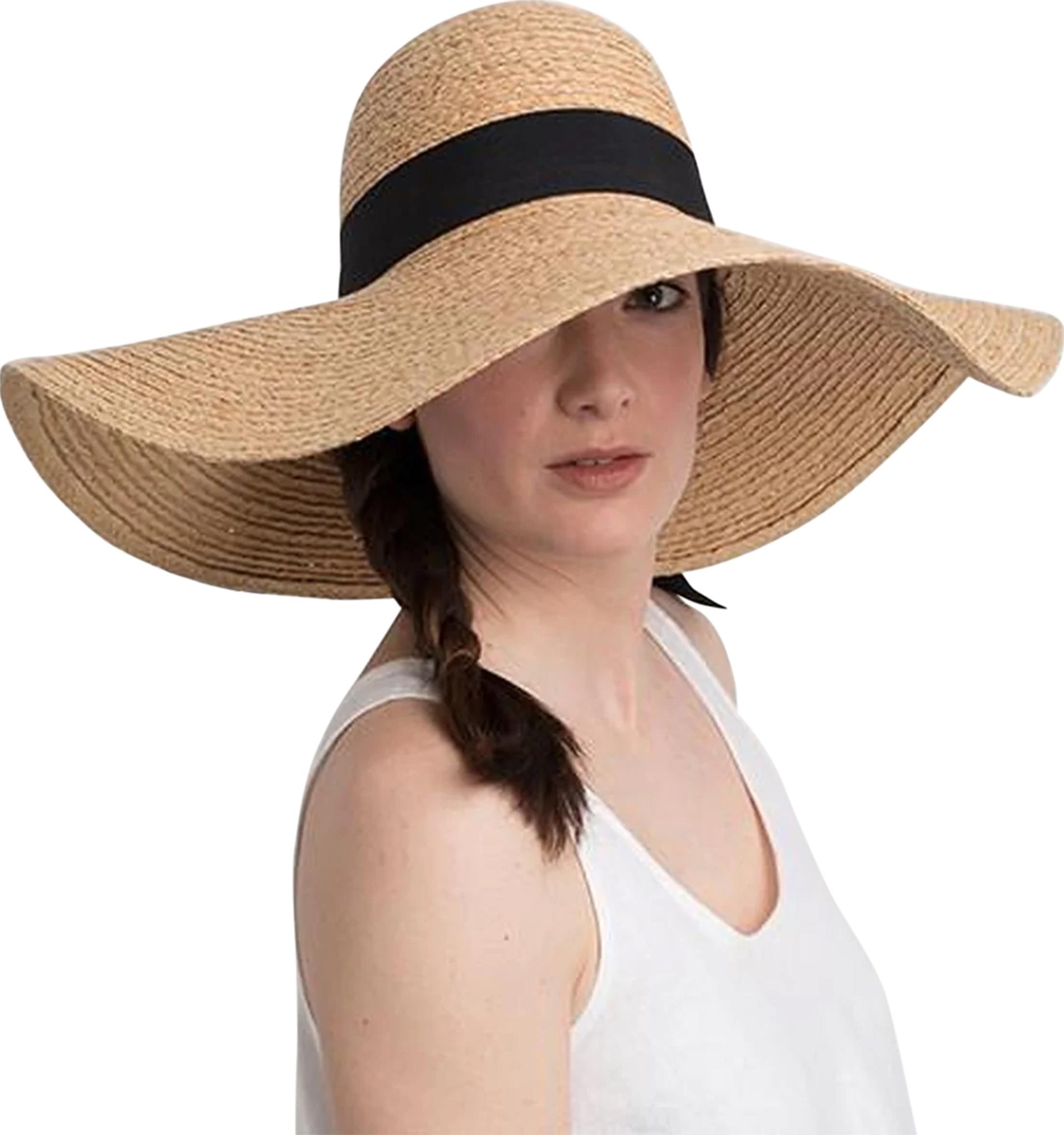 Product gallery image number 2 for product Ava Straw Floppy Hat - Women's