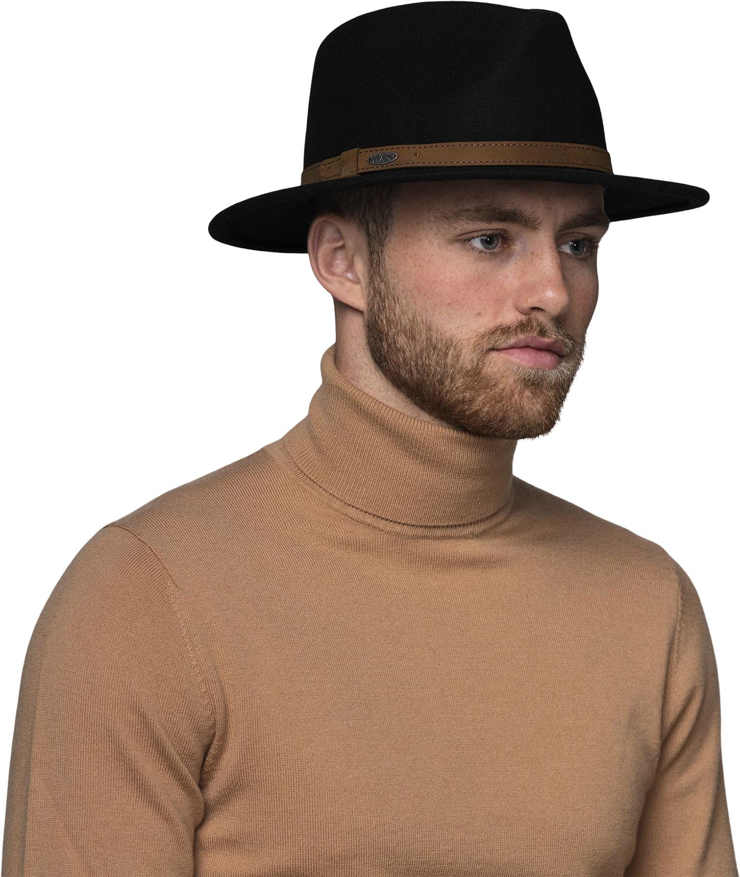 Product gallery image number 2 for product FENWAY T - PACKABLE WOOL FEDORA HAT - Unisex