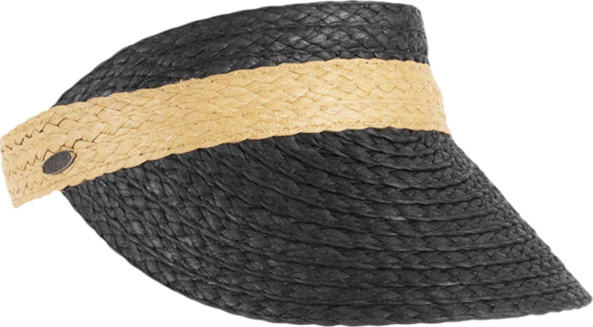 Product image for Vero Braided Straw Bicolor Visor - Unisex