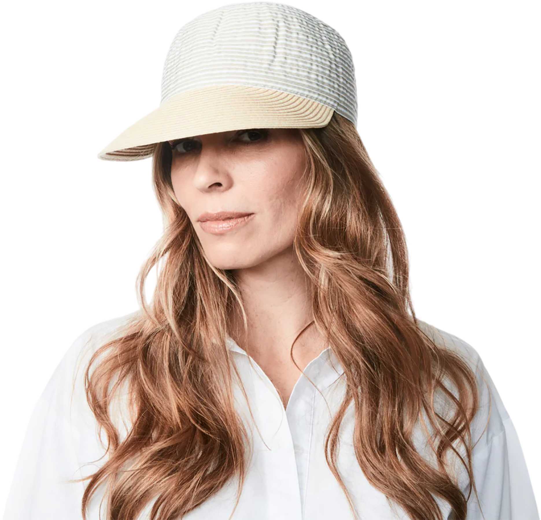 Product image for Cloelie Cap in Ribbon and Straw - Women's
