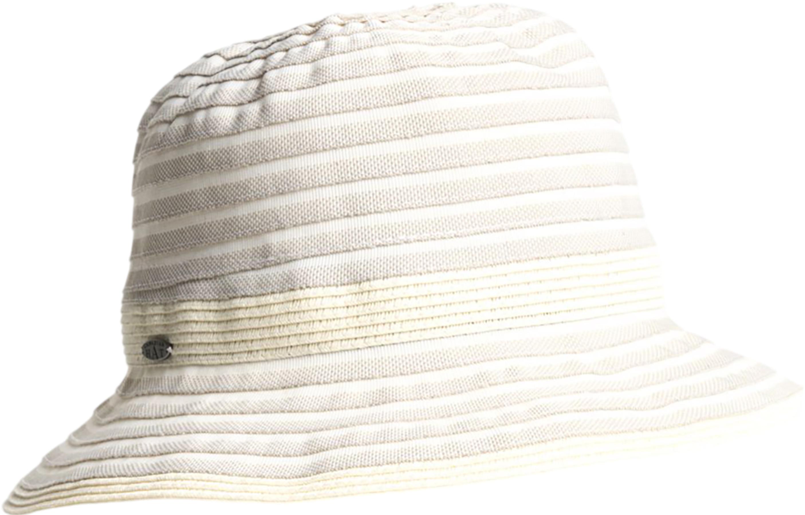 Product image for Chapeau cloche ruban avec bande de paille Clairine - Femme