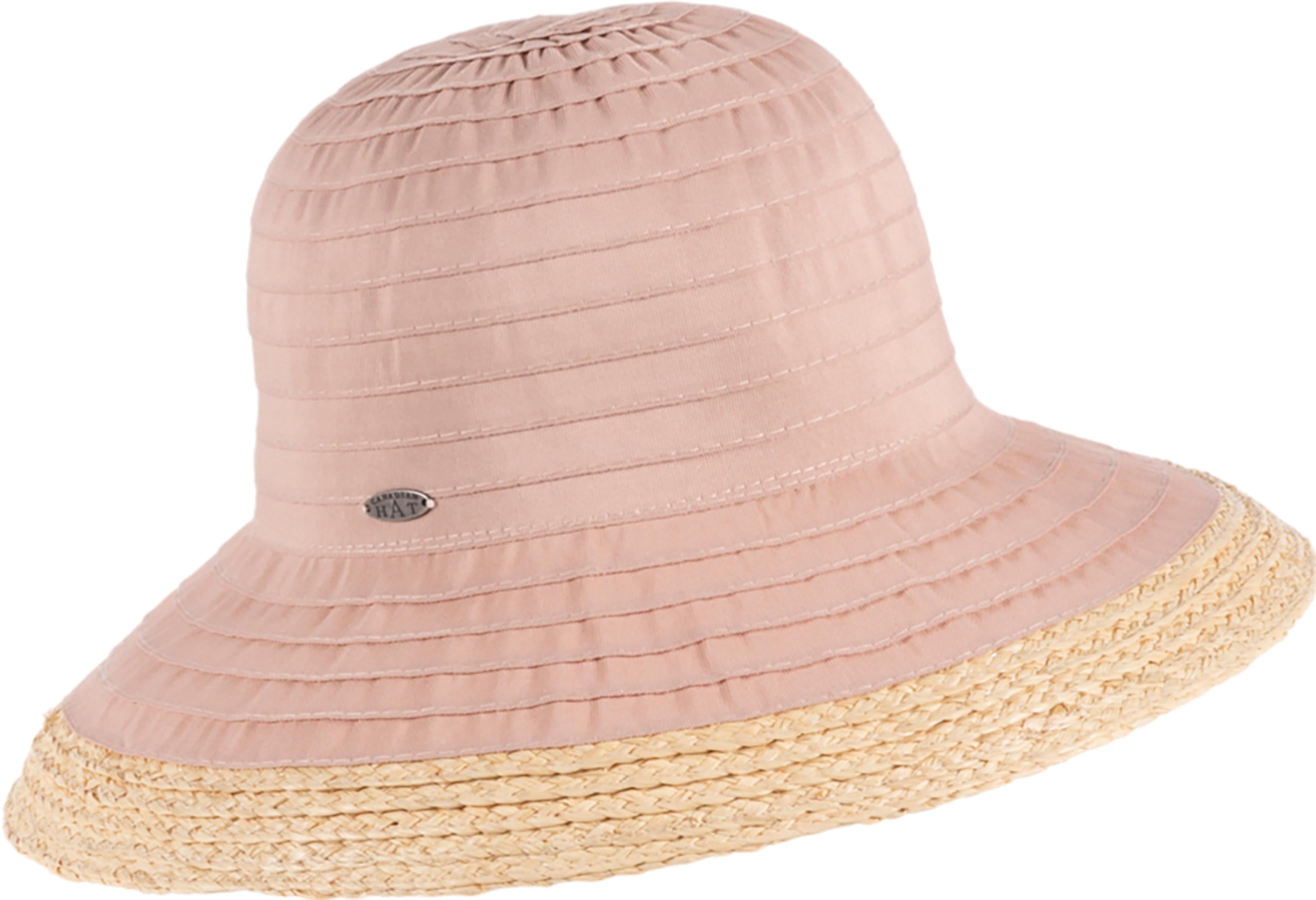 Product gallery image number 1 for product Cuccia Large Cloche Hat in Ribbon with Raffia - Women's