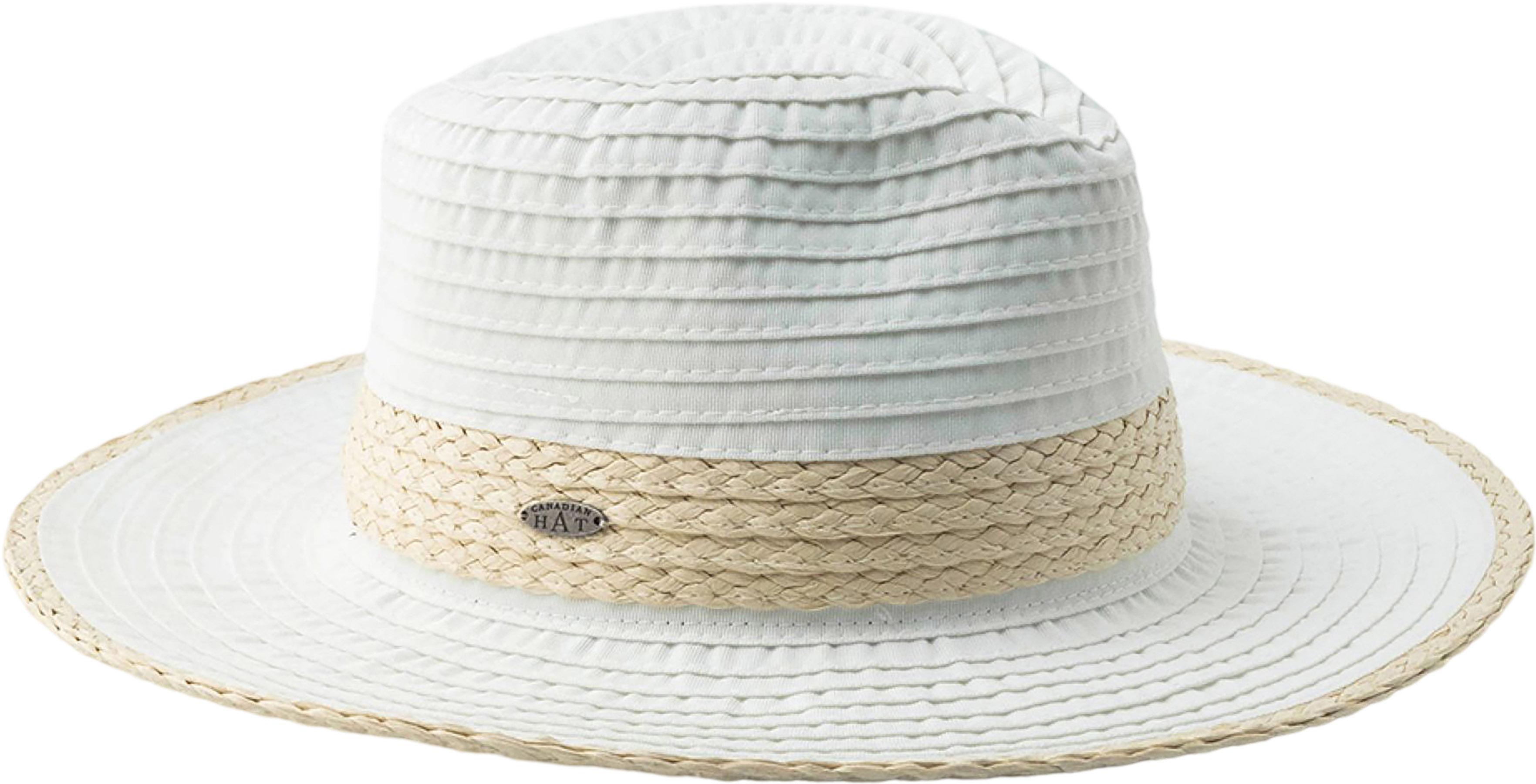 Product gallery image number 2 for product Fedora pliable avec détails en paille Florent - Unisexe
