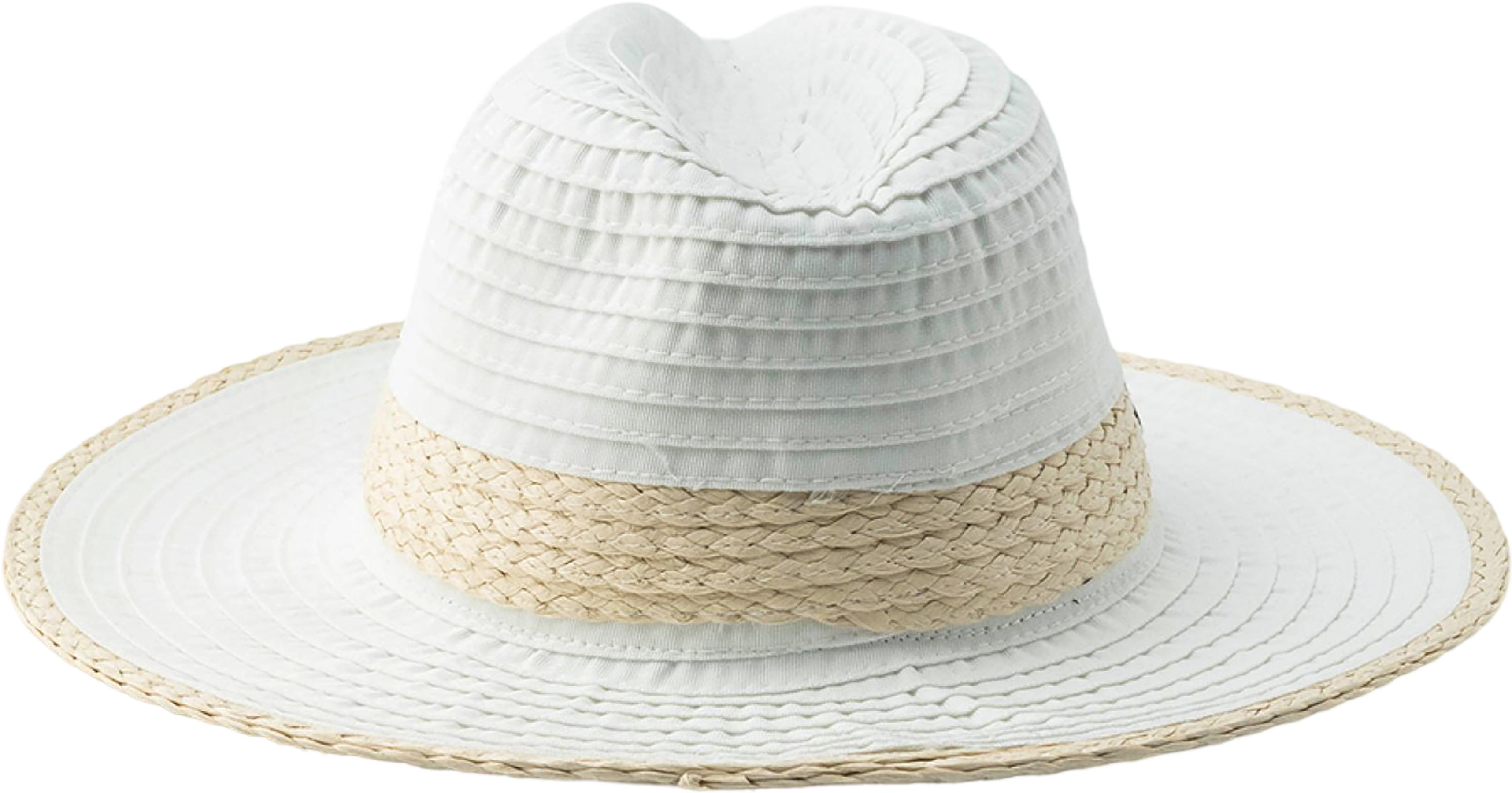 Product image for Florent Crushable Fedora Hat with Straw Detail - Unisex