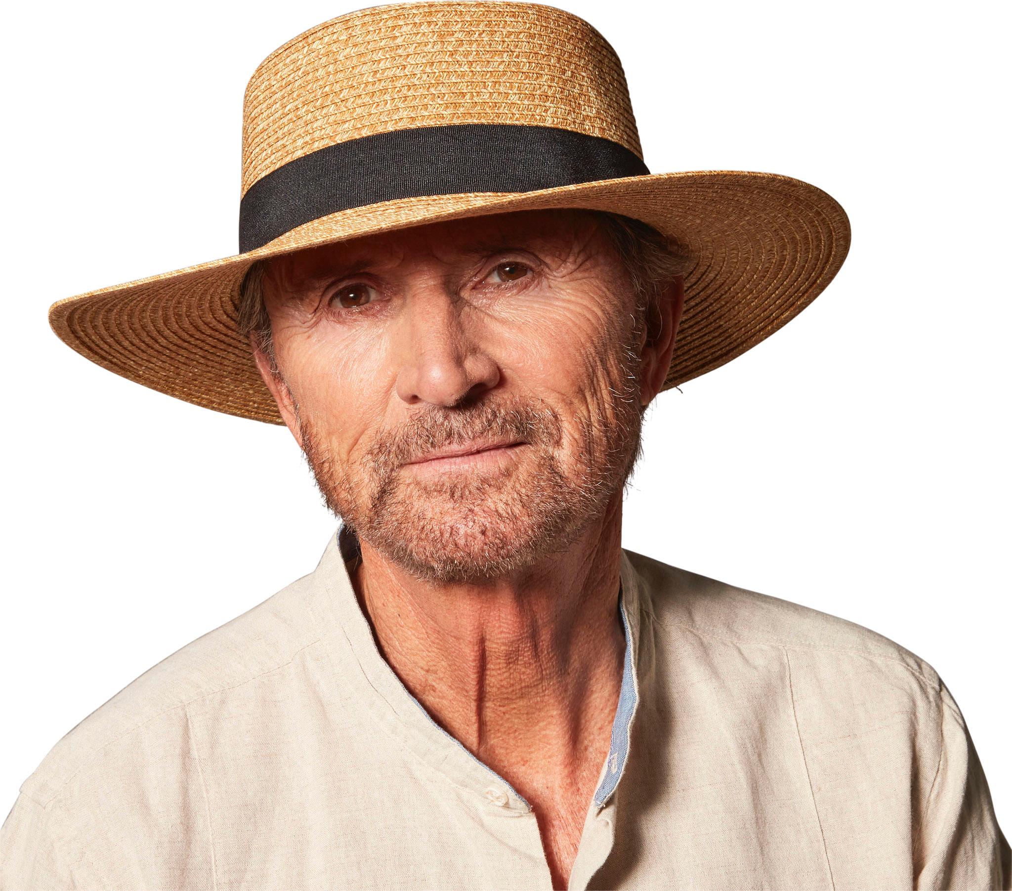 Product gallery image number 2 for product Barb Boater Hat with Grosgrain Trim - Women's