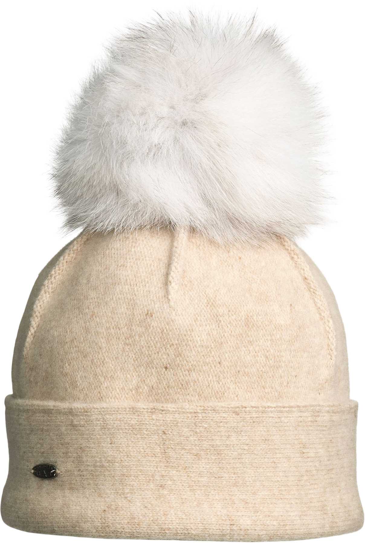Product image for ORWEL-P ORMOS PLEATED BEANIE W UPCYCLED FUR POM - Women's