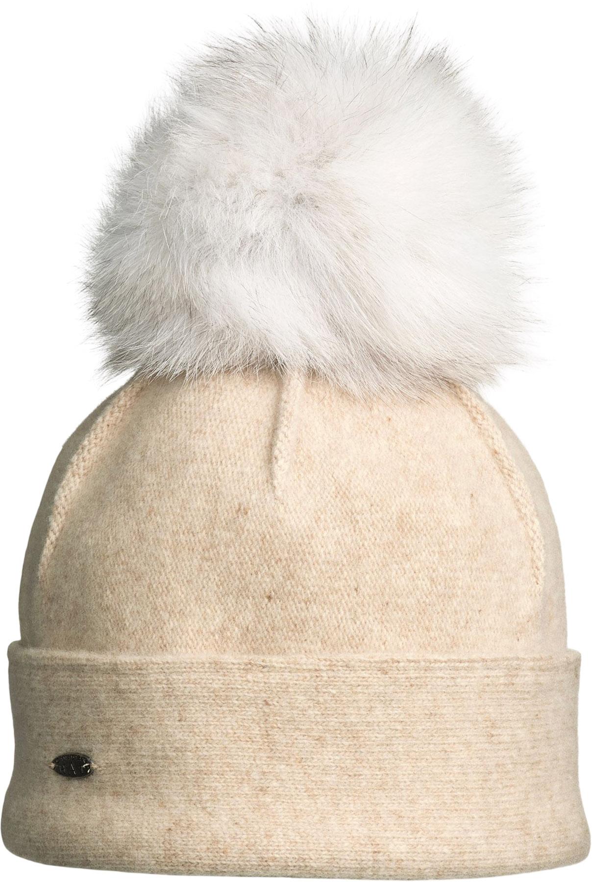 Numéro de l'image de la galerie de produits 1 pour le produit ORWEL-P ORMOS BONNET PLISSÉ AVEC POMPON EN FOURRURE RECYCLÉE - Femme
