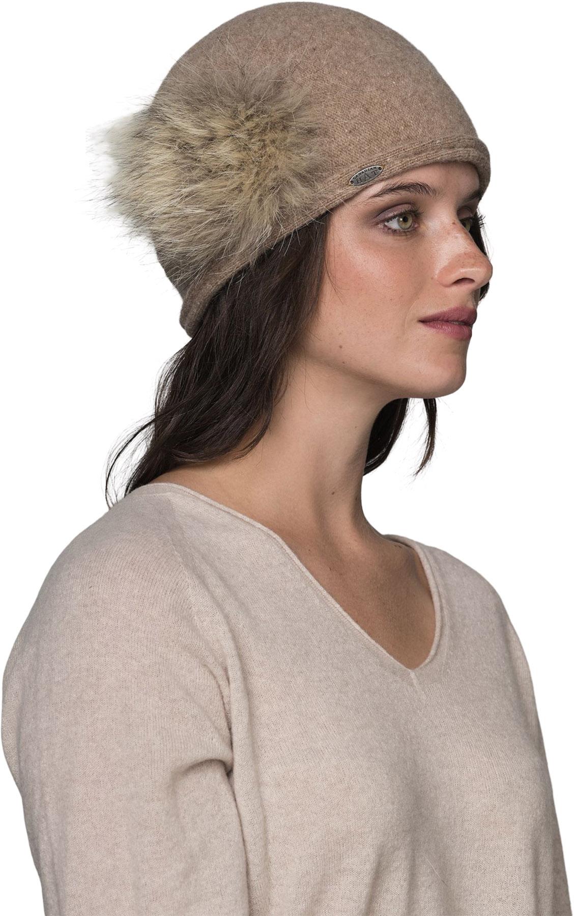 Numéro de l'image de la galerie de produits 2 pour le produit CICI — TUQUE ORMOS AVEC POM POM EN FOURRURE RECYCLÉE - Femme