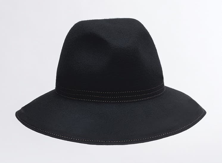 Product gallery image number 1 for product Weran Waterproof Felt Fedora With Stitching - Women's
