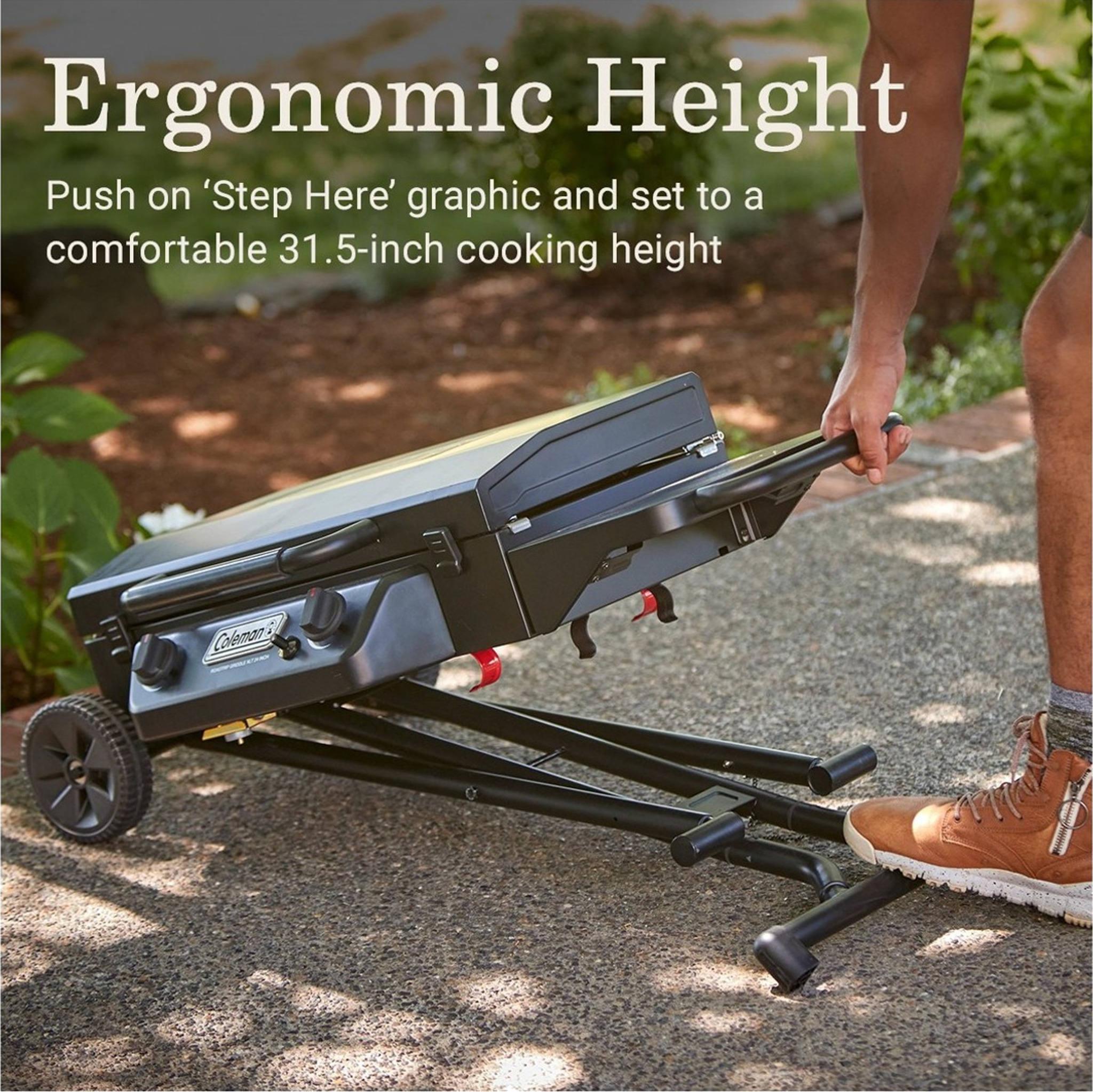 Product gallery image number 4 for product RoadTrip Griddle with Lid Propane InstaStart