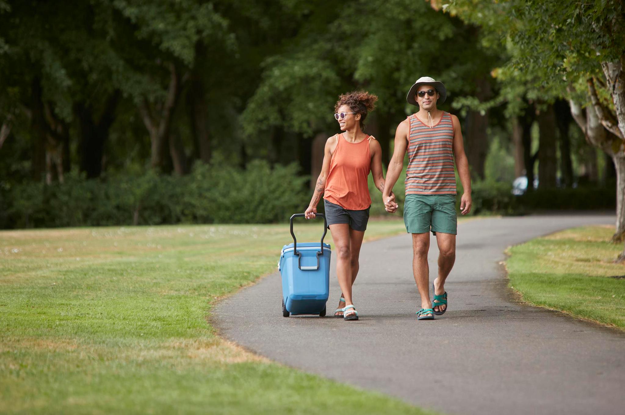 Product gallery image number 4 for product Atlas Series Wheeled Cooler - 100 Quart