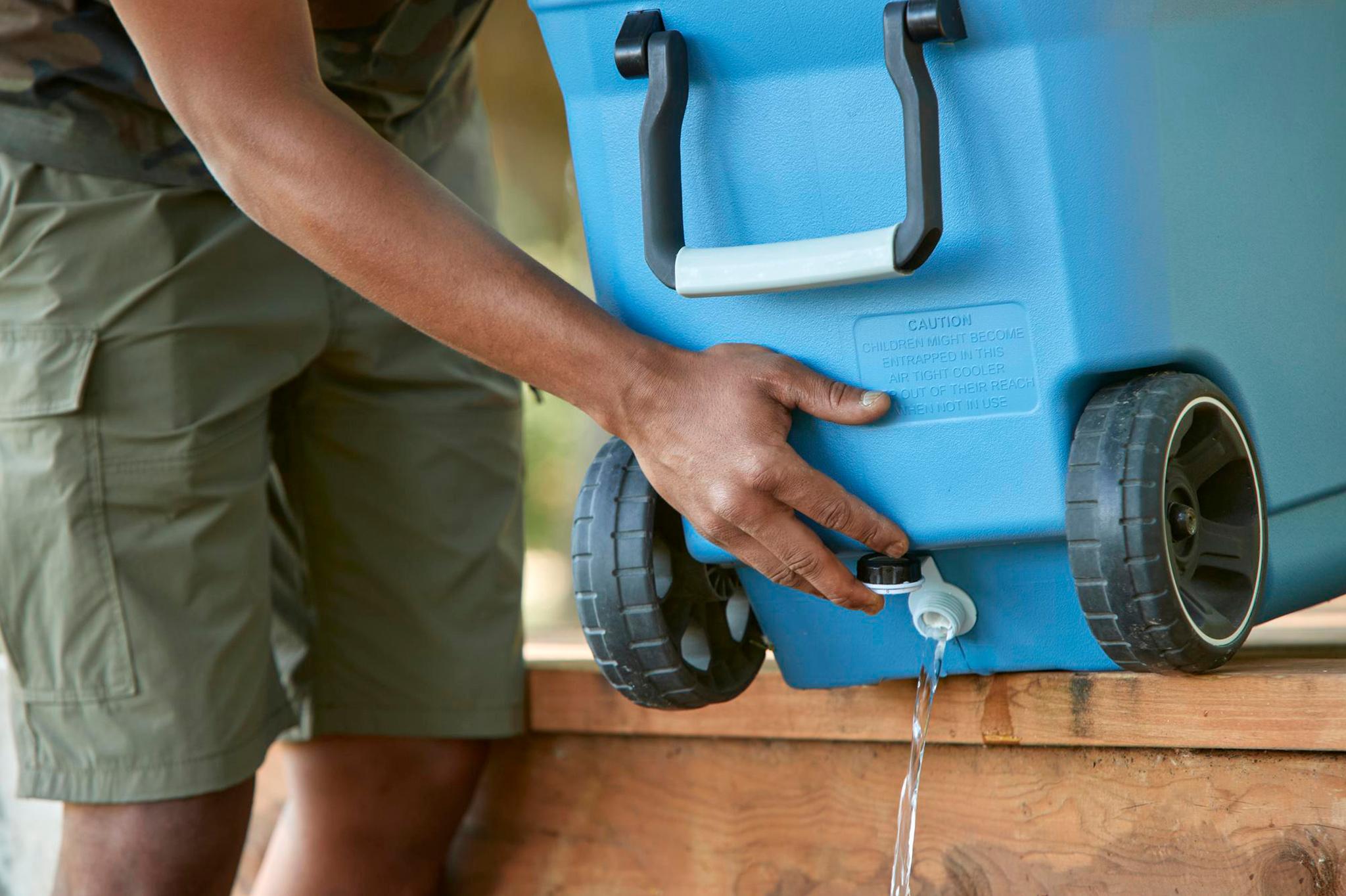 Product gallery image number 5 for product Atlas Series Wheeled Cooler - 100 Quart