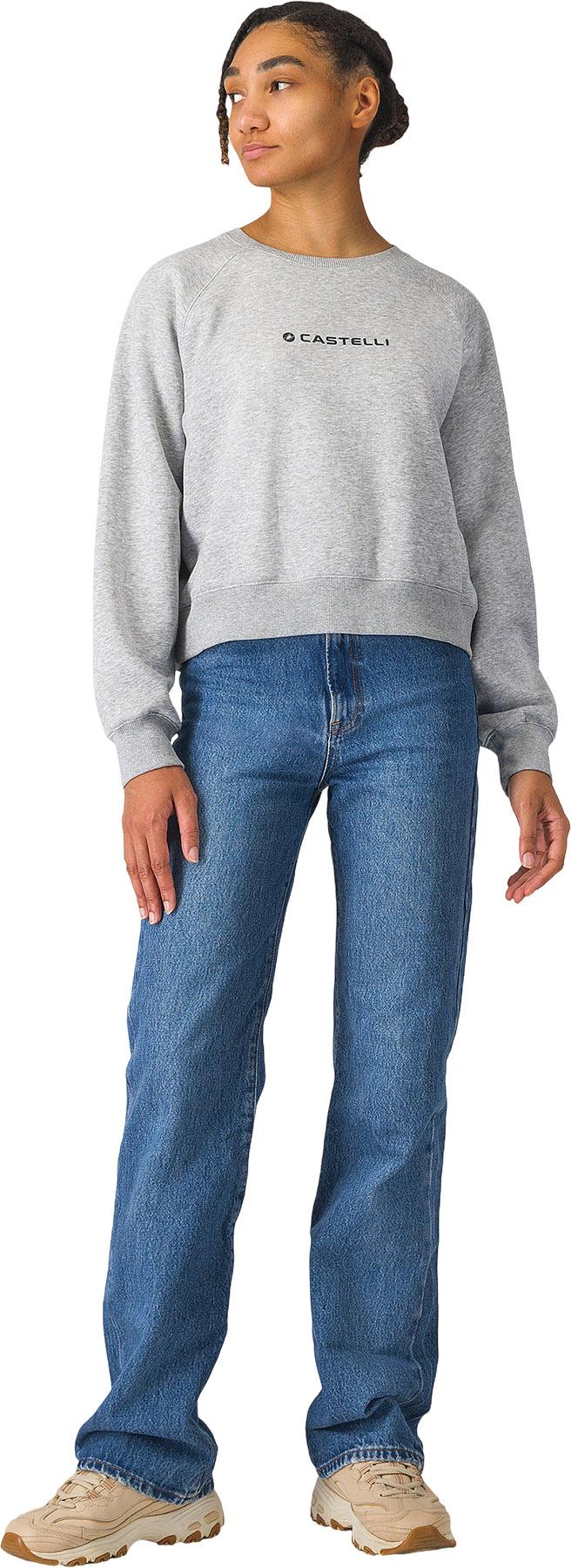 Product gallery image number 4 for product Sweat à capuchon Logo - Femme