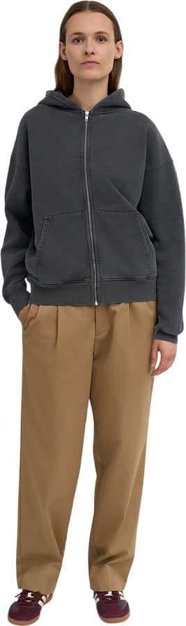 Product gallery image number 4 for product Organic Oversized Zip Hood - Unisex