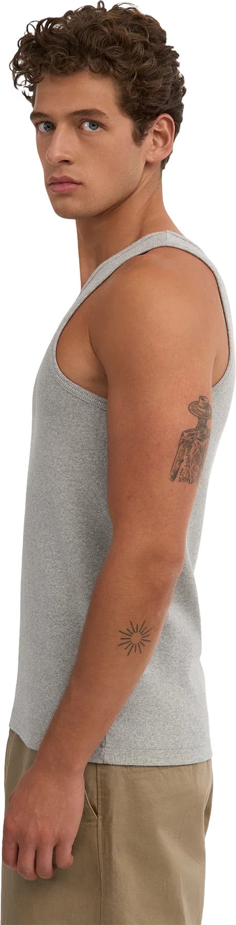 Product gallery image number 4 for product Organic Rib Tank Top - Men's