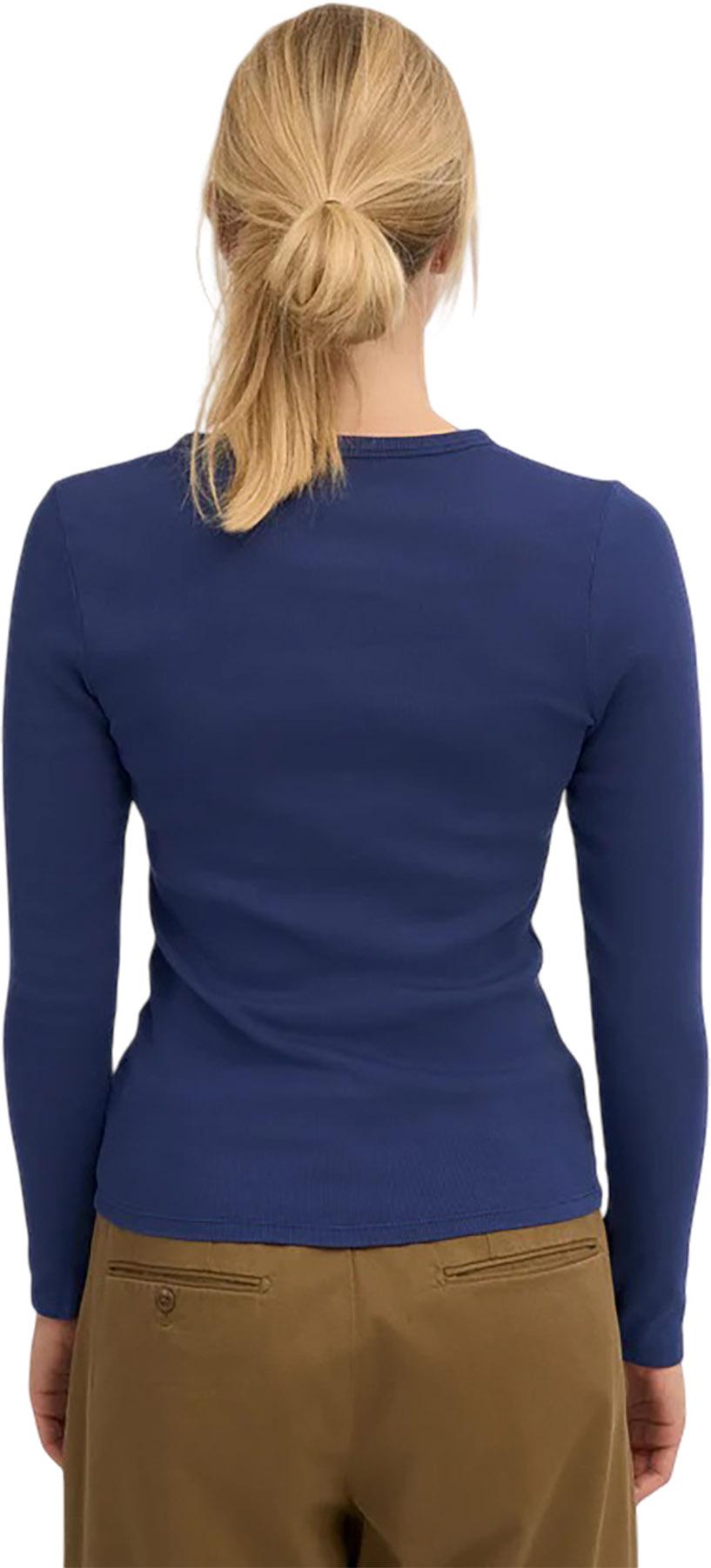Product gallery image number 2 for product T-shirt à manches longues Organic Rib - Femme