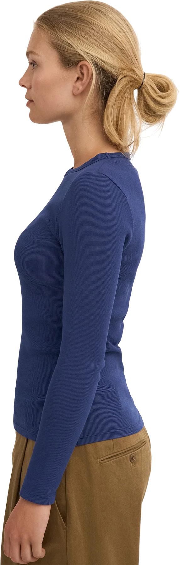 Product gallery image number 4 for product T-shirt à manches longues Organic Rib - Femme