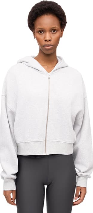 Numéro de l'image de la galerie de produits 3 pour le produit Chandail à capuchon écourté à glissière Organic - Femme